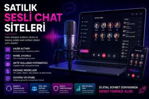 Satılık Sesli Chat Siteleri: Hazır Sistemlerle Dijital Sohbet Dünyasına Hızlı Giriş